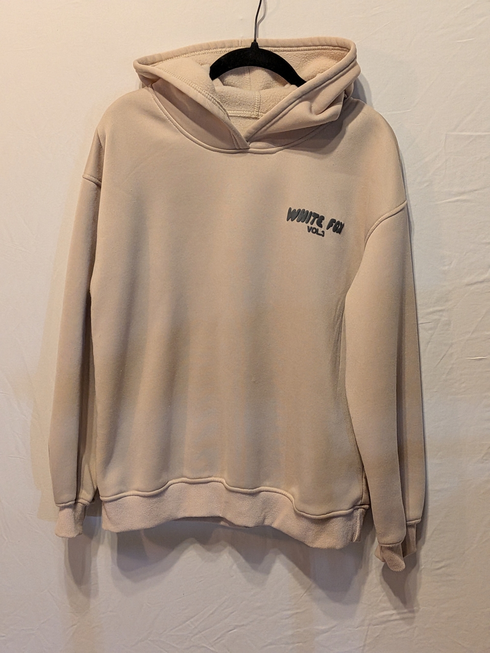 Upcycled Vol 3 White Fox Hoodie